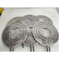 Round Cold Plate with Copper Tube Industrial Heatsink